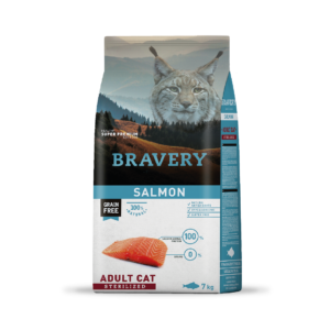 BRAVERY SALMON GATO ESTERILIZADO 7 KILOS